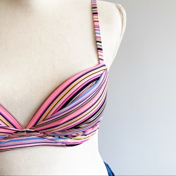 Victoria’s Secret | striped bikini top multi color - Picture 5 of 12